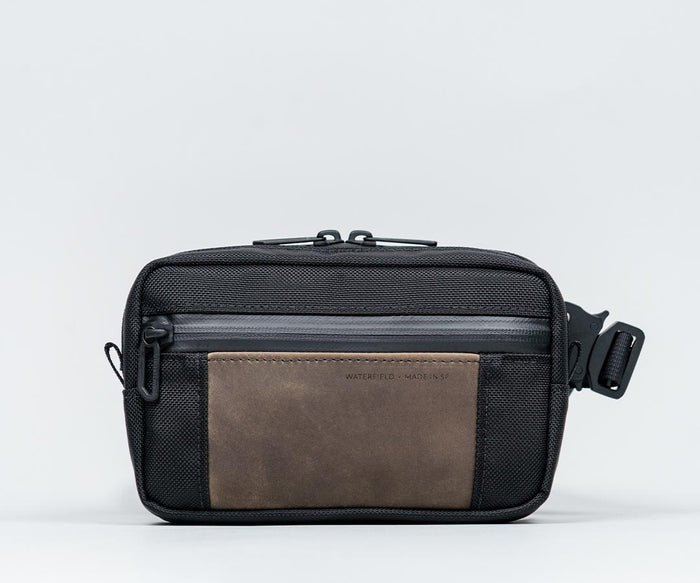 Ballistic Nylon + Chocolate Leather $129