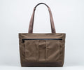 Brown Waxed Canvas + Chocolate Leather $249