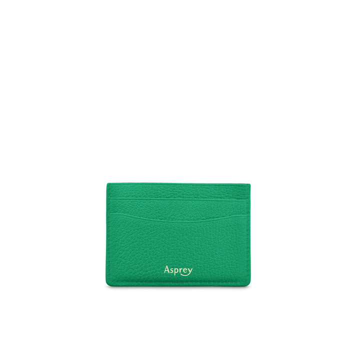 Signature Slip Card Holder in Pebble Grain Leather