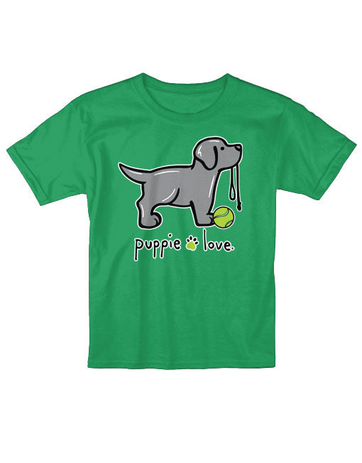 SILVER LAB PUP, YOUTH SS PUPPIE LOVE