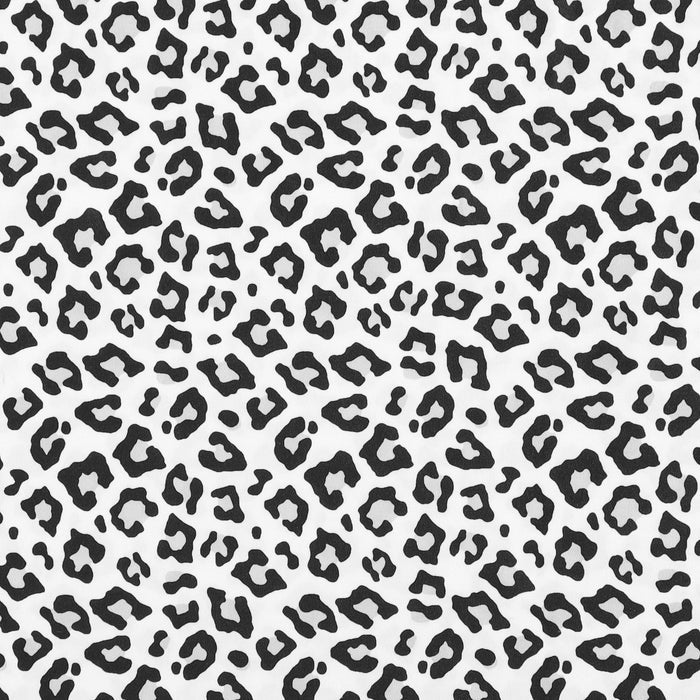 Silver Snow Leopard Sheet Set