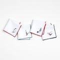 Skier Icon Cocktail Napkin, Set of 4