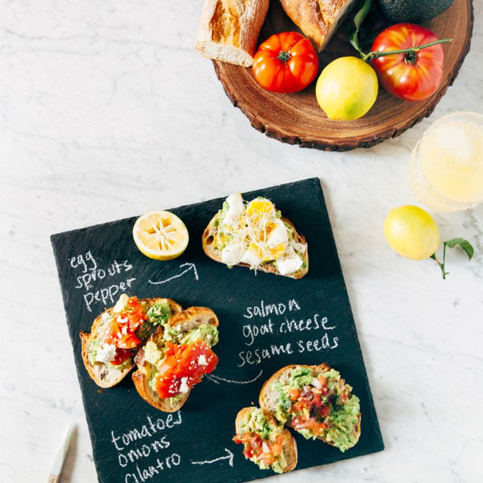 Slate 12"x5.5" Cheese Board - Crate and Barrel Philippines