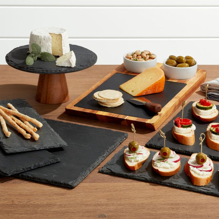 Slate 12"x5.5" Cheese Board - Crate and Barrel Philippines