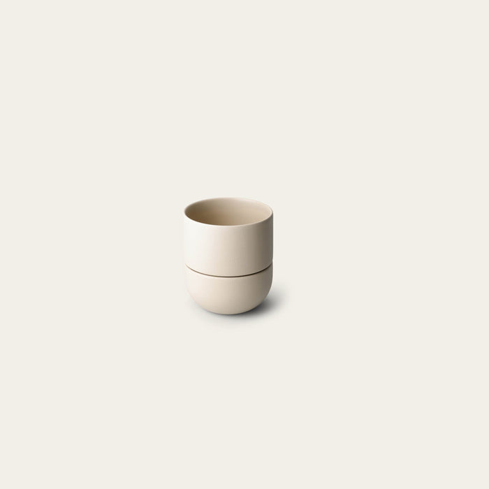 Planter planters by Fable Home, shown in a small/coastalcream finish. – #small/coastalcream