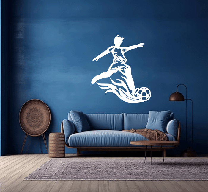 Soccer Metal Wall Art