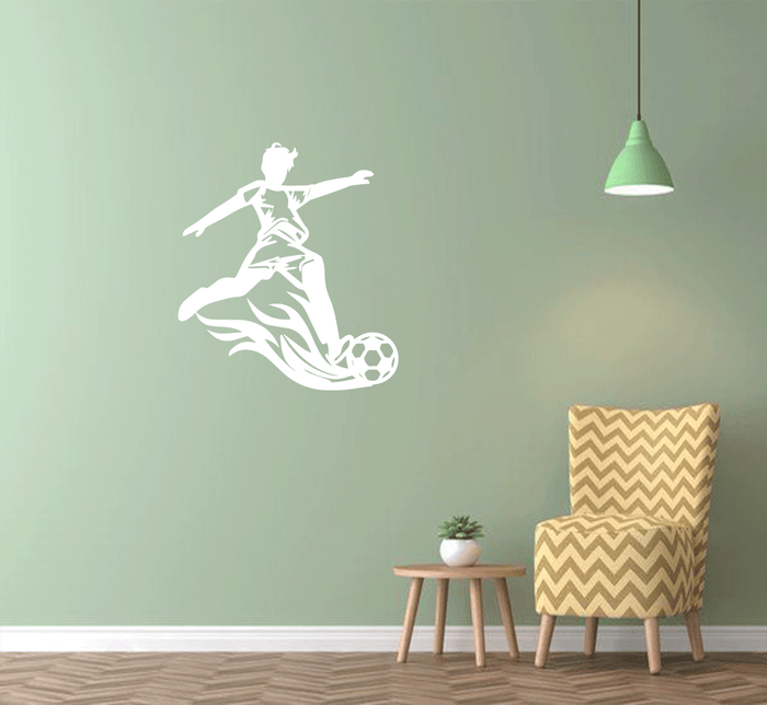 Soccer Metal Wall Art