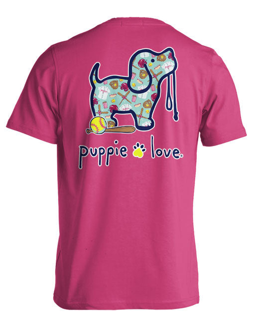 SOFTBALL PUP PUPPIE LOVE