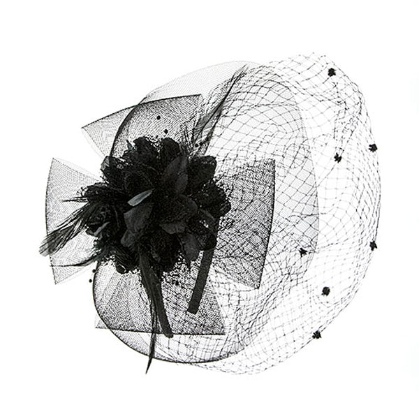 Something Special - Ribbon and Lace Fascinator Hair Band Hat