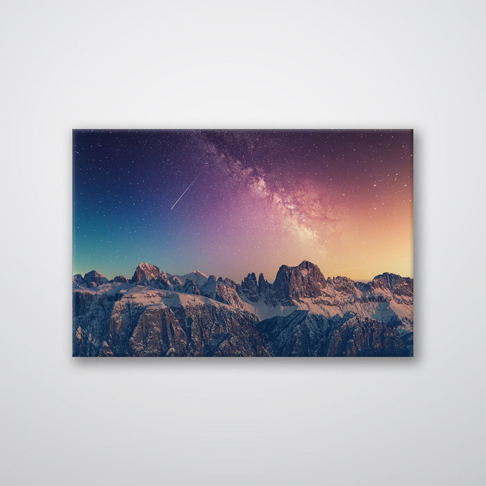 Space Mountains - Print - MetalPlex