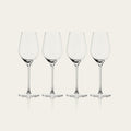 Sparkling glasses glassware by Fable Home, shown in a clear finish. – #clear