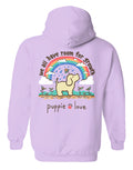 SPROUT PUP, ADULT HOODIE PUPPIE LOVE