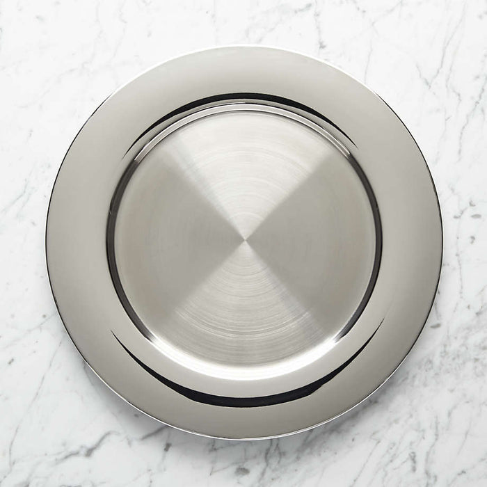 Stainless Steel Charger Plate
