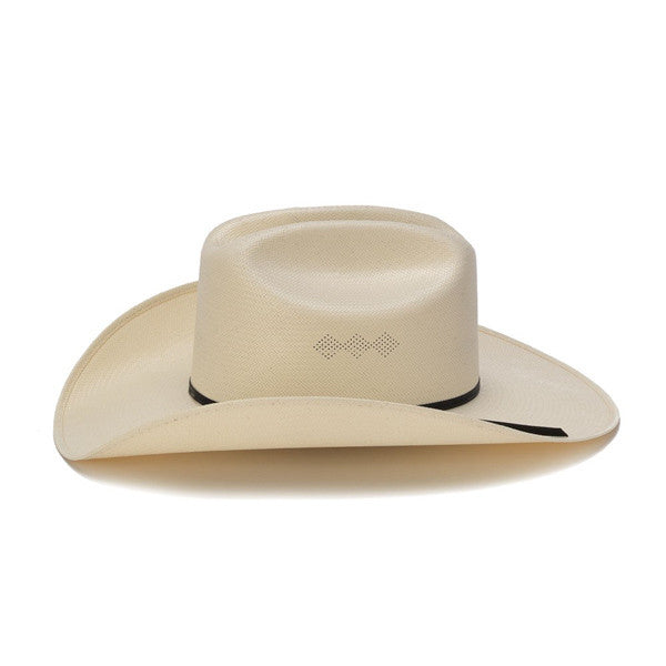 Stampede Hats - 200X Shantung Diamond Vented Western Hat - Side