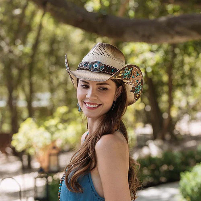 Stampede Hats - Corral Turquoise Jewel Cowboy Hat