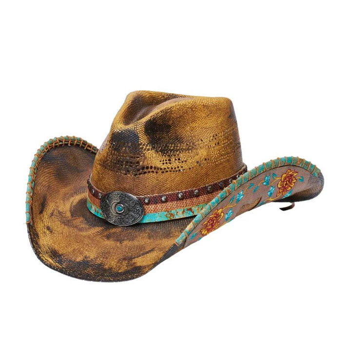 Stampede-Hats-Evvie-Tea-Stained-Cowboy-With-Buckle-Style