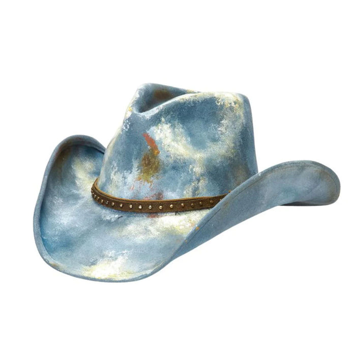 Stampede-Hats-Luna-Blue-Distressed-Cowboy-Hat-Style