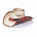 Stampede-Hats-CA-2008-Red-Rebel-StarBuckle-Cowboy-Hat-Style
