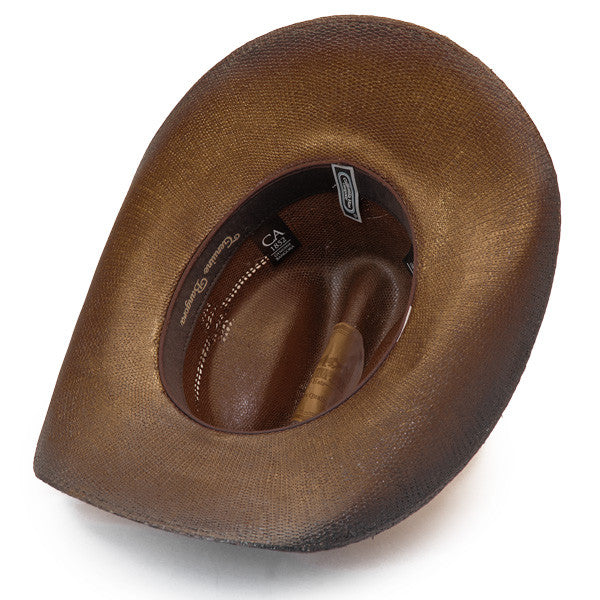 Stampede Hats - Studded Brown Stallion Cowboy Hat - Bottom, Inside