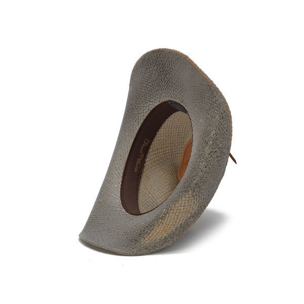 Stampede Hats - Studded Turquoise Blue Stone Cowboy Hat - Bottom
