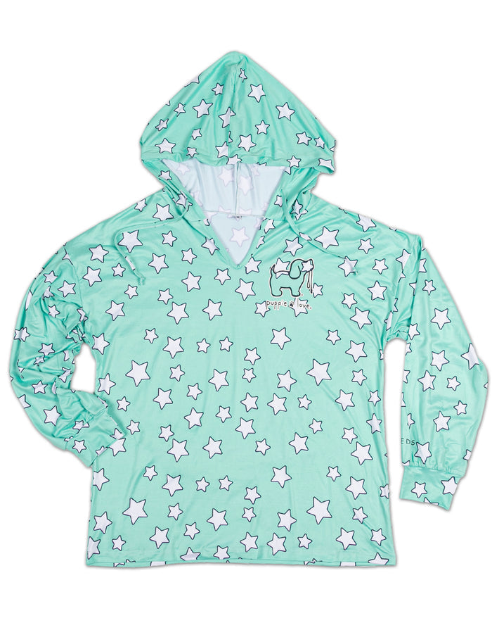 STARRY PUP LOUNGE HOODIE PUPPIE LOVE