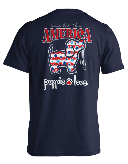 STARS AND STRIPES PUP 2024 PUPPIE LOVE