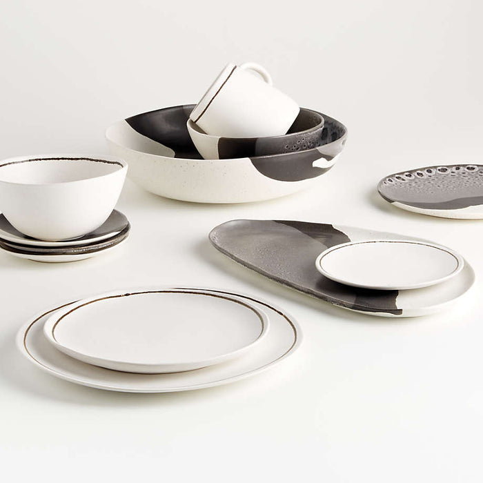 Stella Black Serving Bowl