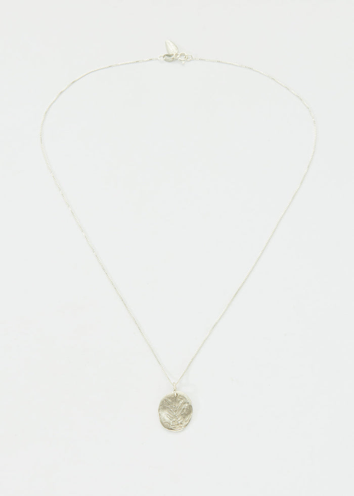 Sterling Silver Bethlehem Olive Branch Necklace