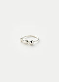 Sterling Silver PSTM Afghanistan Moon Pebbles Ring