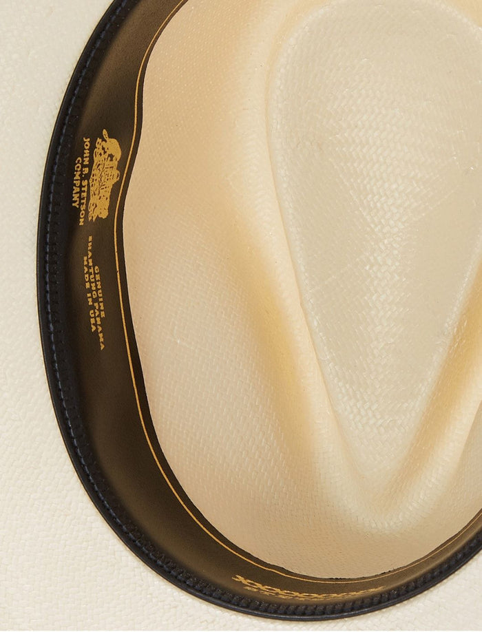 Stetson - Alamo 8X Straw Cowboy Hat (Inside)