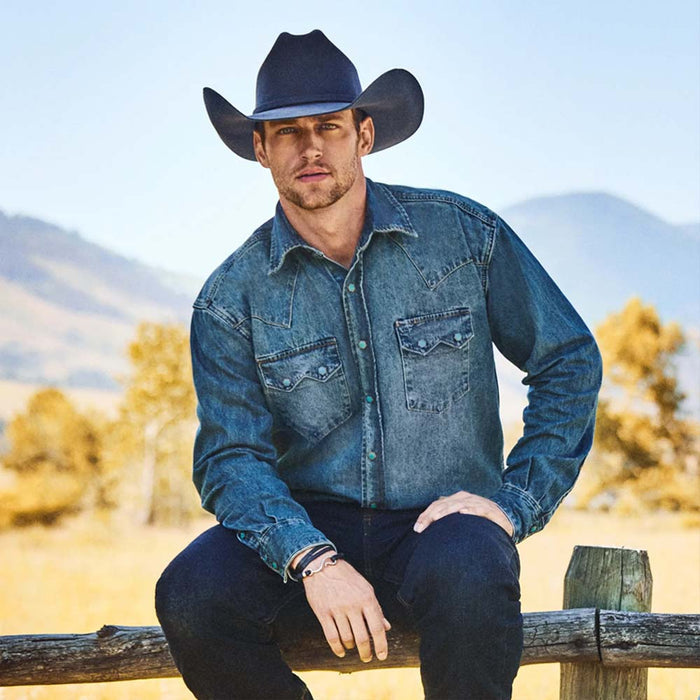 SBCRAL-7540-07_Black-Stetson-Corral-4X-Cowboy-Hat-Model2
