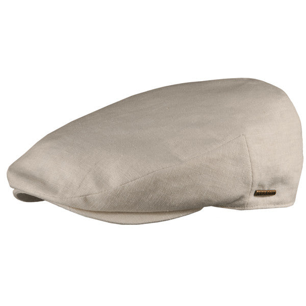 Stetson - Linen Ivy Newsboy Cap in Natural