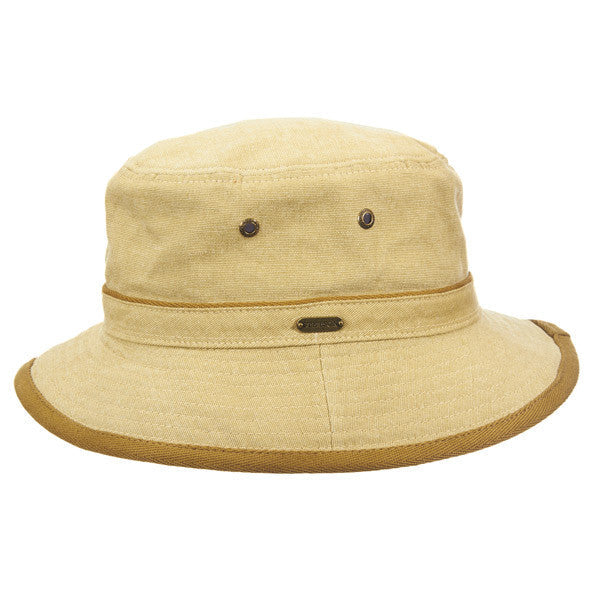 Stetson - Oxford Bucket Hat in Khaki