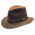 Stetson - Tullamore Distressed Leather Safari Hat -