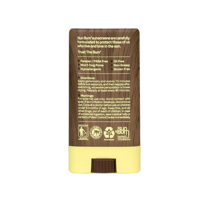 Sun Bum Original Sunscreen Face Stick Back