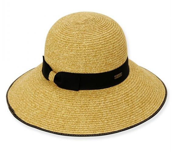 Sun 'N' Sand - Ambia Black Sun hat