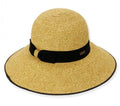Sun 'N' Sand - Ambia Black Sun hat