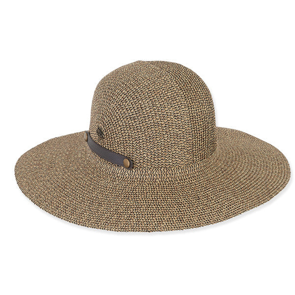 Sun 'N' Sand - Brown Scotdubin Foldable Tweed Hat
