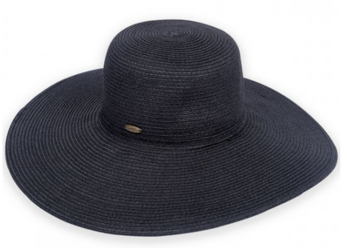 Sun 'N' Sand - Black Shoreline Hues 5" Brim Hat