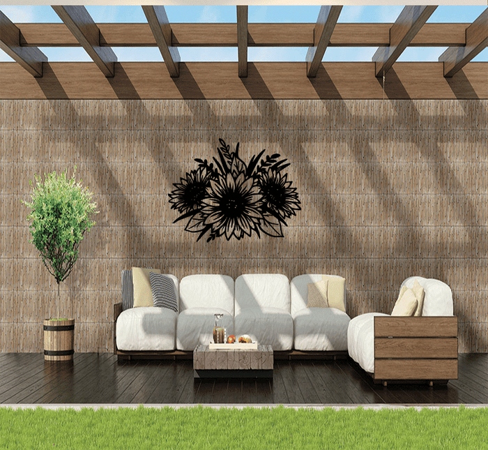 Sunflower - Metal Wall Art
