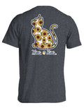 SUNFLOWER FILL KITTIE, DARK HEATHER KITTIE KITTIE