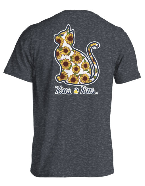 SUNFLOWER FILL KITTIE, DARK HEATHER KITTIE KITTIE