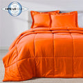 Sunkissed Orange Oversized Comforter Set