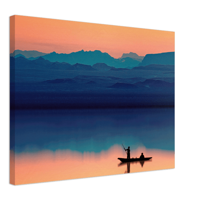 Sunset Lake - Print - MetalPlex