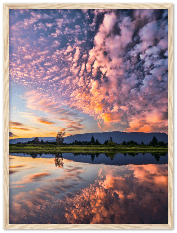 Sunset Reflection - Print - MetalPlex