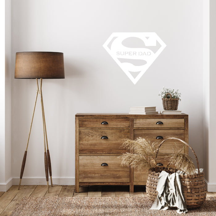 Super Dad - Metal Wall Art