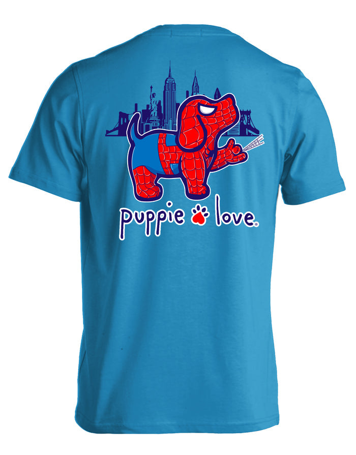 SUPERHERO SPIDER PUP PUPPIE LOVE