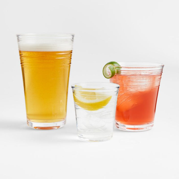 Swirl Acrylic Cooler Glass