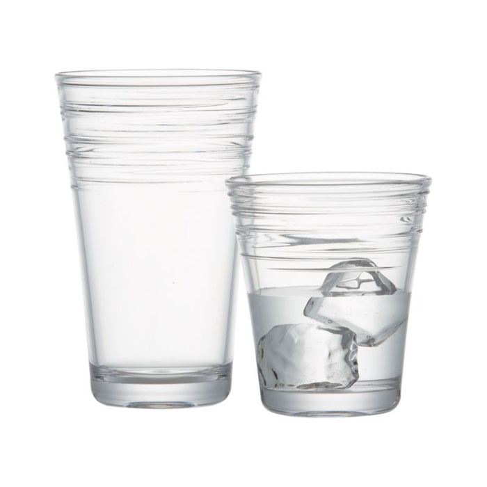 Swirl Acrylic Cooler Glass