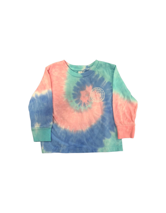 TAFFY TIE DYE PUP, TODDLER LS PUPPIE LOVE LIMITED EDITION